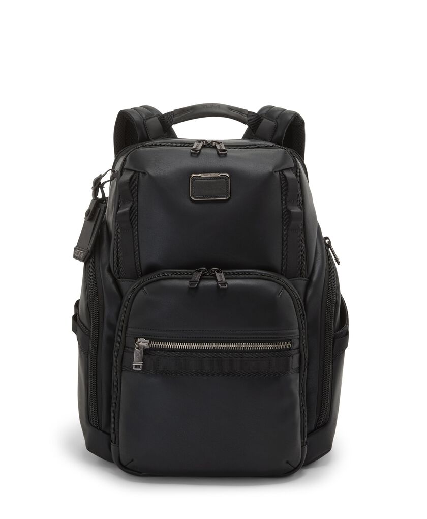 Tas Ransel Pria Kulit Premium Smart Business Backpack - Anti Air & Kompartemen Laptop